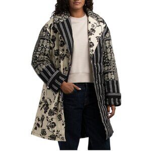 AVEC LES FILLES Quilted Robe Coat